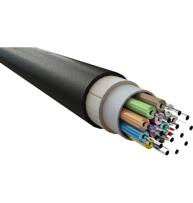 Cable Fibra Óptica Multimodo Exterior 6 Fibras OM1 LSZH